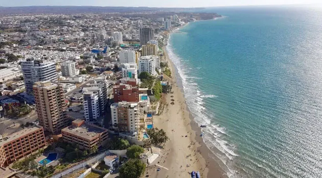 Destinos desde Carcelén hacia la Costa del Ecuador